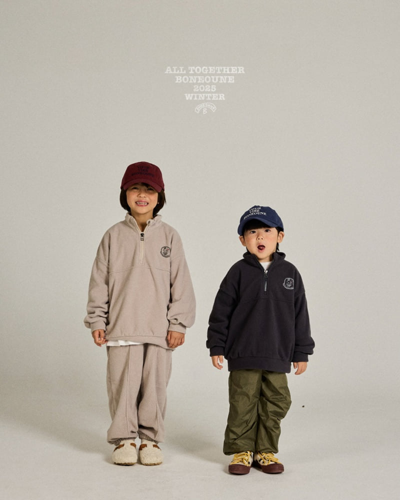 Boneoune - Korean Children Fashion - #kidsshorts - Vibe Fleece Jogger Pants - 7