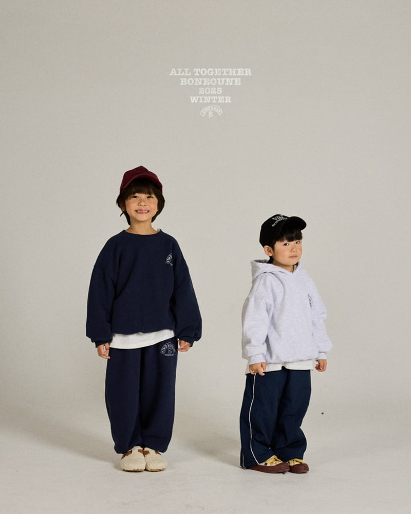 Boneoune - Korean Children Fashion - #kidzfashiontrend - Winter Brushed Hoodie - 7