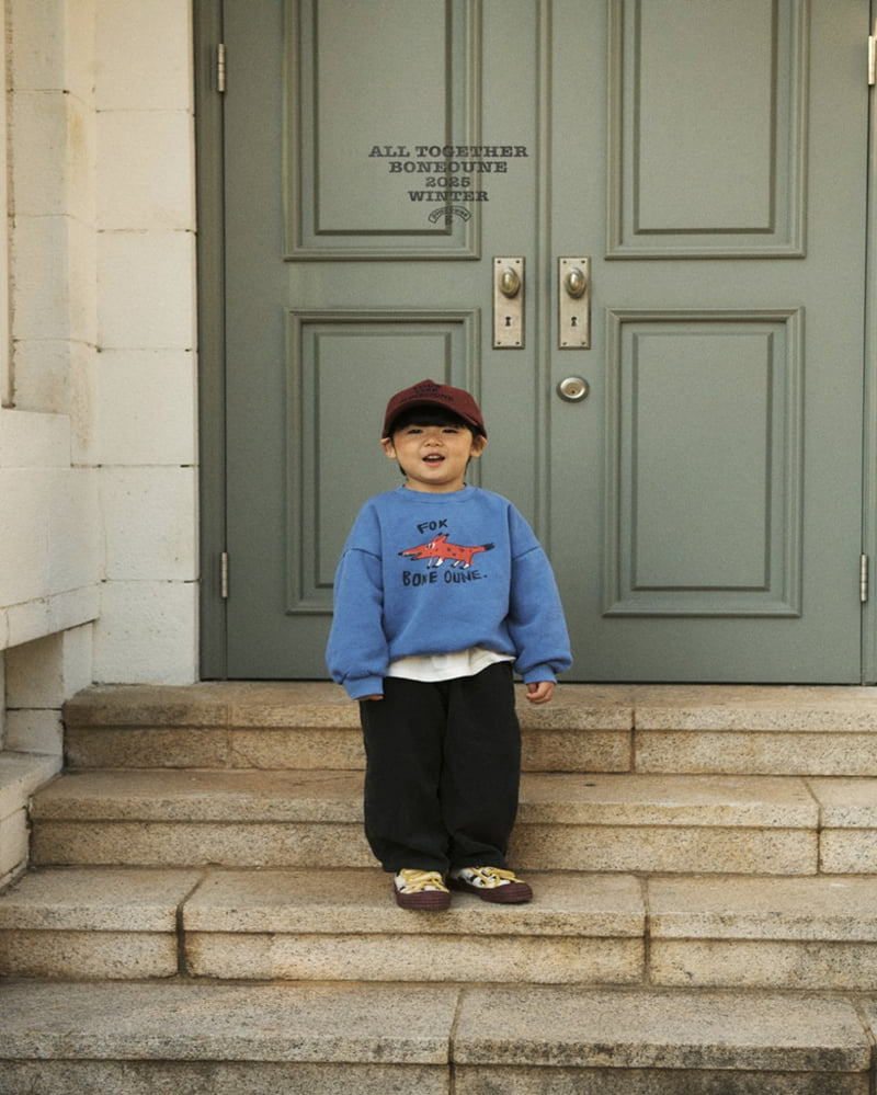 Boneoune - Korean Children Fashion - #kidzfashiontrend - Fox Pig Sweatshirt - 2