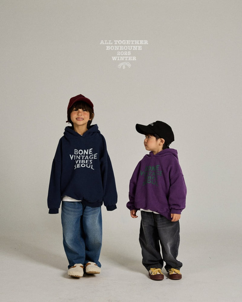 Boneoune - Korean Children Fashion - #kidzfashiontrend - Vibe Seoul Hoodie - 2