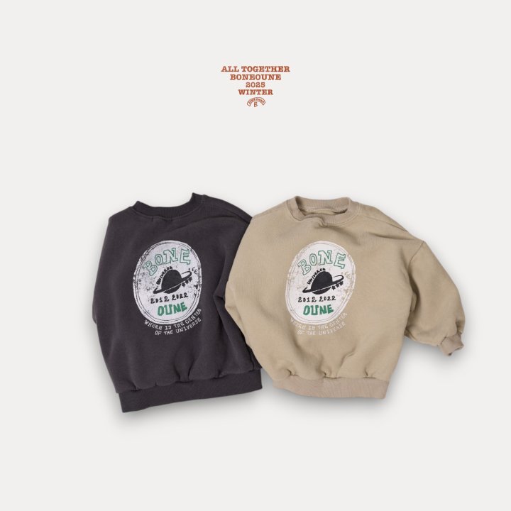 Boneoune - Korean Children Fashion - #littlefashionista - Universe Sweatshirt