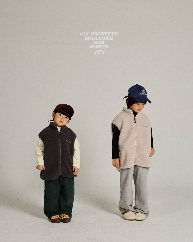 Boneoune - Korean Children Fashion - #magicofchildhood - Dream Fleece Vest - 11