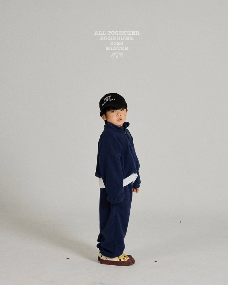 Boneoune - Korean Children Fashion - #magicofchildhood - Rose Fleece Jogger Pants - 8
