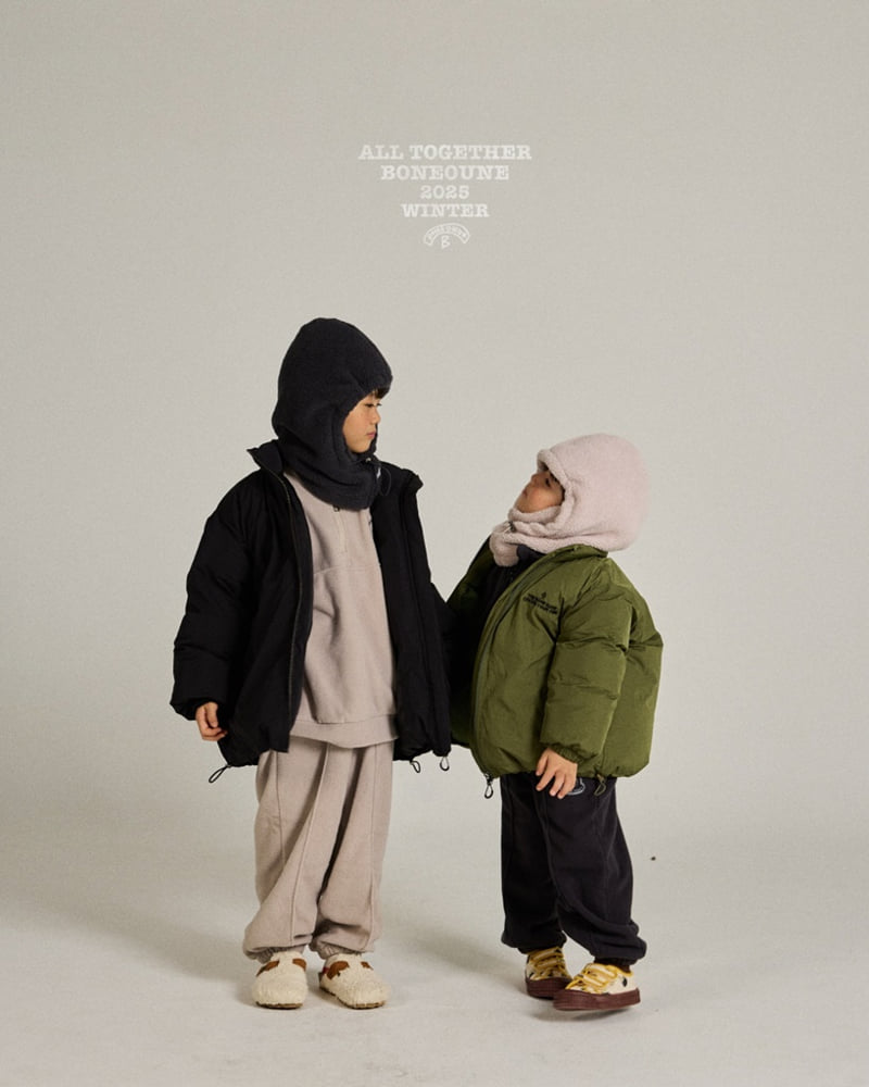 Boneoune - Korean Children Fashion - #magicofchildhood - Vibe Fleece Jogger Pants - 12