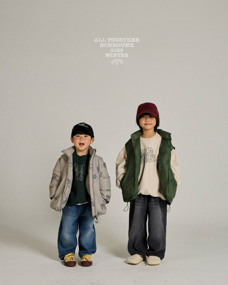 Boneoune - Korean Children Fashion - #magicofchildhood - Graphic Embroidery Sweatshirt - 11