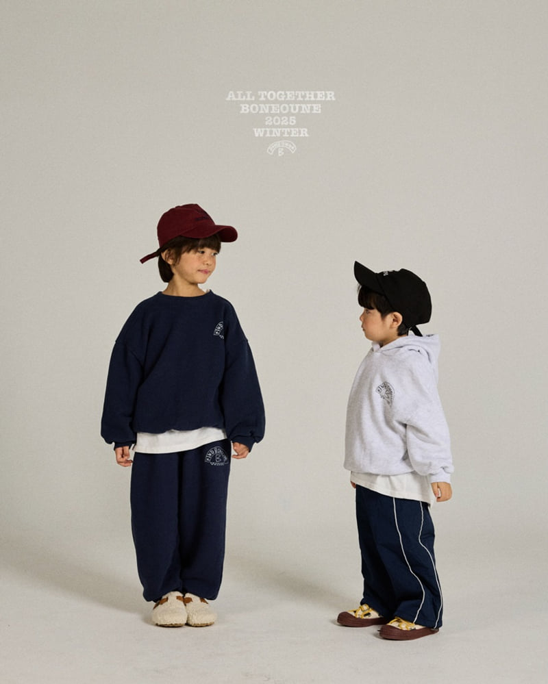 Boneoune - Korean Children Fashion - #minifashionista - Winter Fleece Sweatshirt - 7