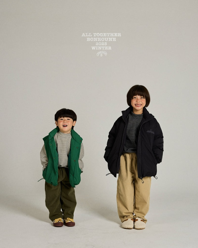 Boneoune - Korean Children Fashion - #minifashionista - Tomist Turtleneck Tee - 11