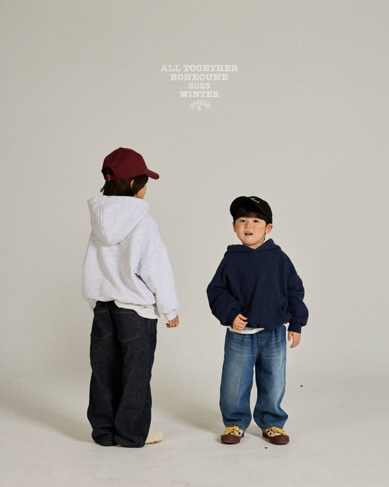 Boneoune - Korean Children Fashion - #minifashionista - Real Denim Pants - 3