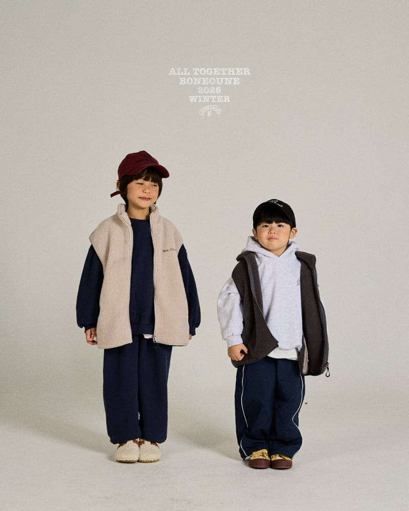 Boneoune - Korean Children Fashion - #prettylittlegirls - Winter Brushed Hoodie - 12