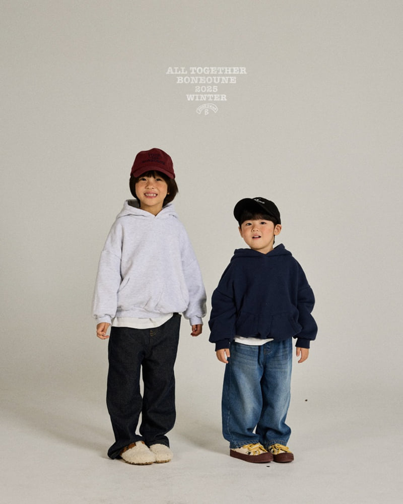 Boneoune - Korean Children Fashion - #prettylittlegirls - Bowl Hoodie - 8