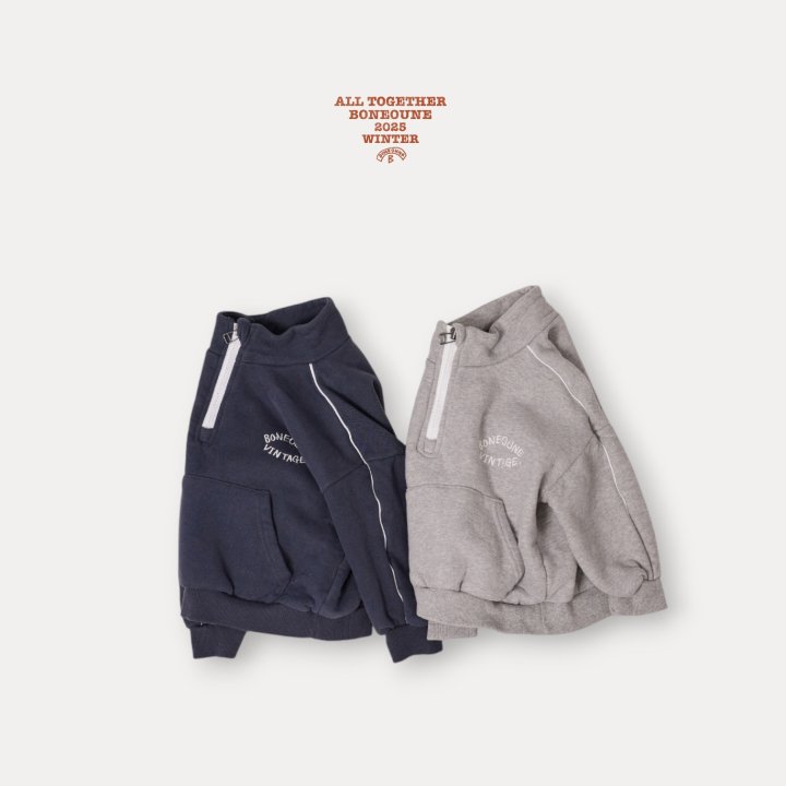 Boneoune - Korean Children Fashion - #stylishchildhood - Berry Fleece Half-Zip
