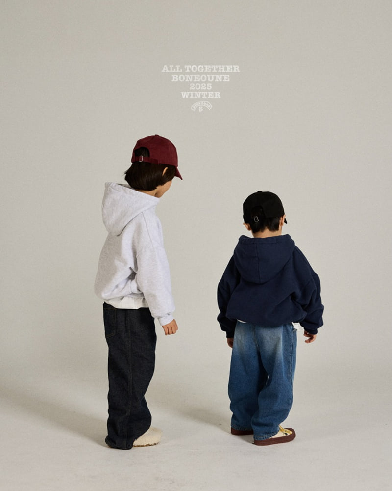 Boneoune - Korean Children Fashion - #todddlerfashion - Bowl Hoodie - 9