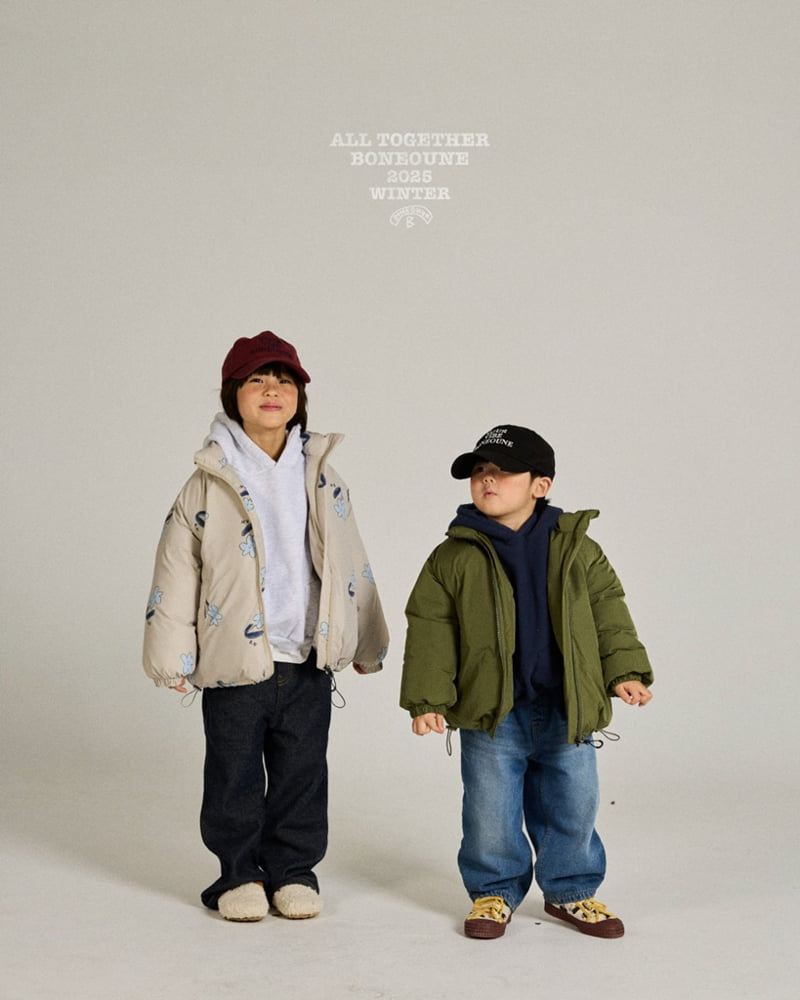 Boneoune - Korean Children Fashion - #toddlerclothing - Real Denim Pants - 6