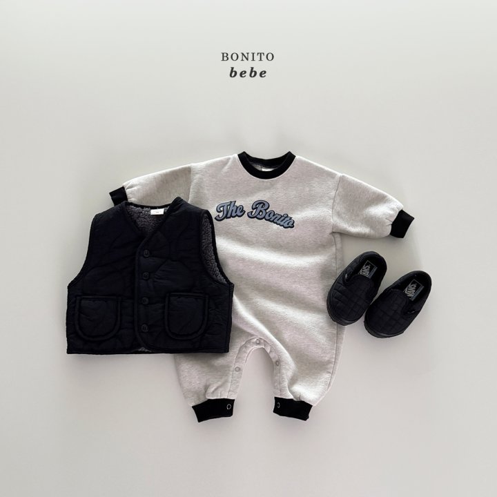 Bonito - Korean Baby Fashion - #babyboutique - Bebe Quilted Vest - 11