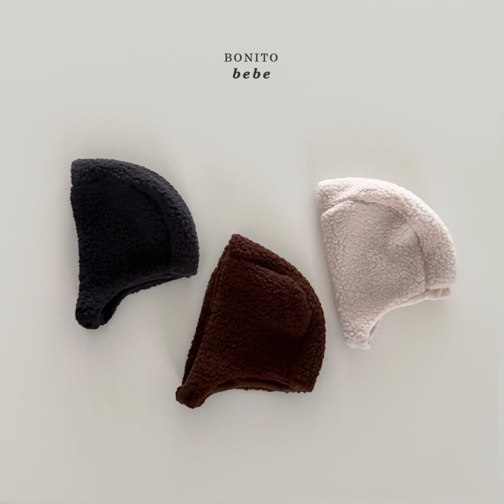 Bonito - Korean Baby Fashion - #babyboutique - Bebe Fleece Bonnet