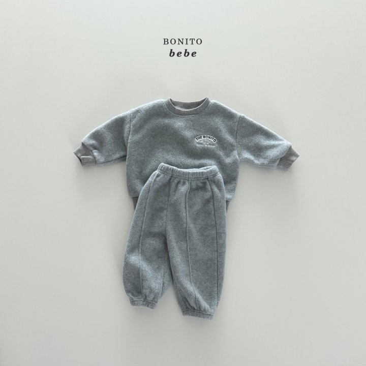 Bonito - Korean Baby Fashion - #babyboutiqueclothing - Bebe Baby Fleece Set - 5