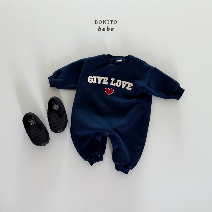 Bonito - Korean Baby Fashion - #babyboutiqueclothing - Bebe Give Love Suit - 10