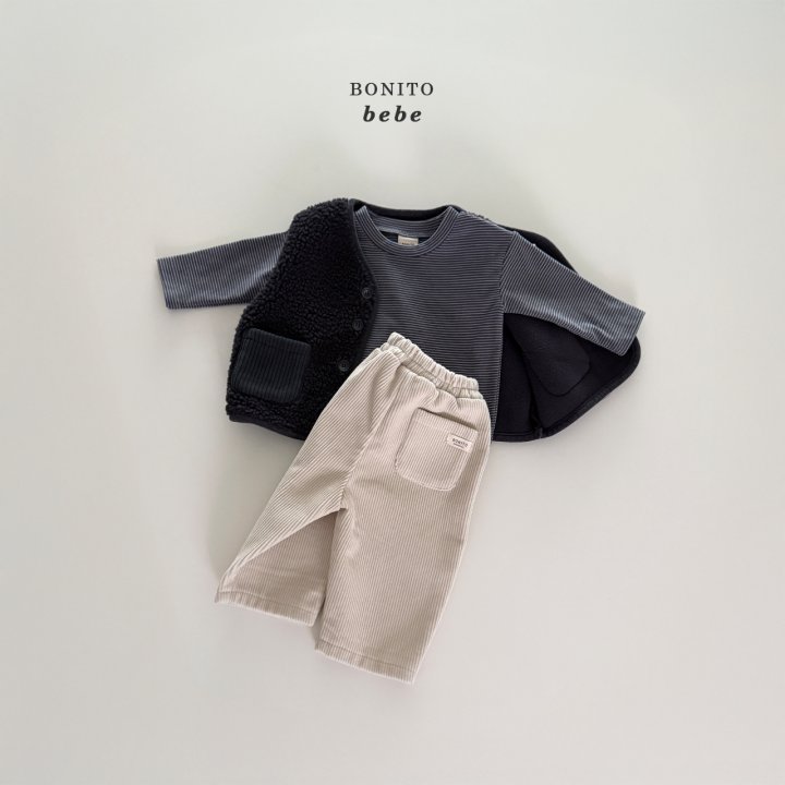 Bonito - Korean Baby Fashion - #babyboutiqueclothing - Bebe Baby Corduroy Pants - 9
