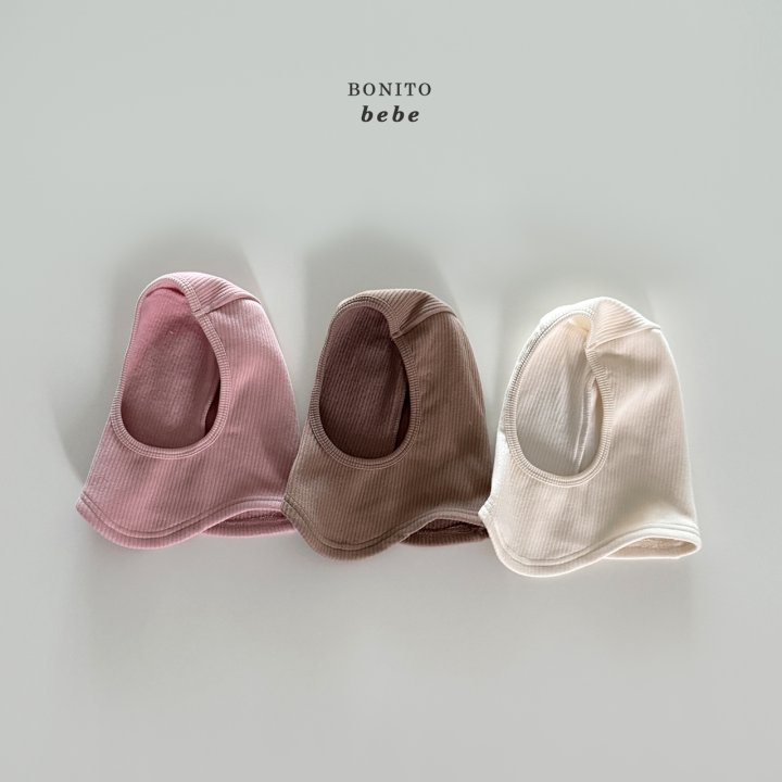 Bonito - Korean Baby Fashion - #babyboutiqueclothing - Bebe Ribbed Balaclava