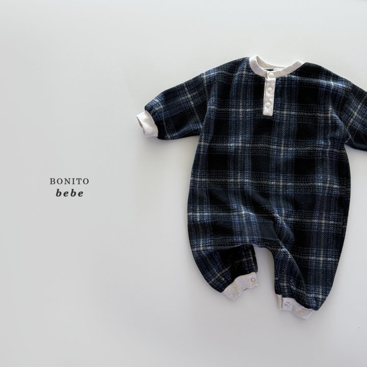 Bonito - Korean Baby Fashion - #babyclothing - Bebe Series Button Up Suit - 5