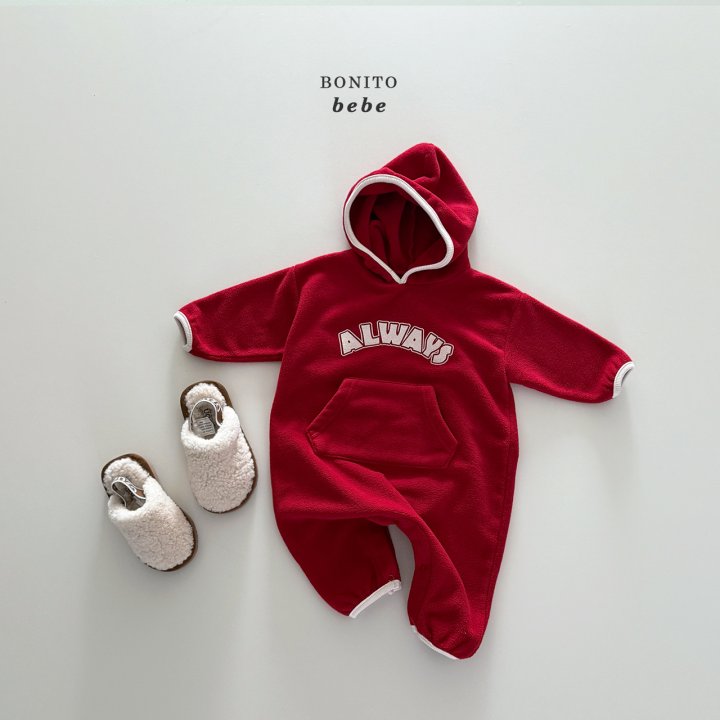 Bonito - Korean Baby Fashion - #babyboutiqueclothing - Bebe Always Hood Suit - 4