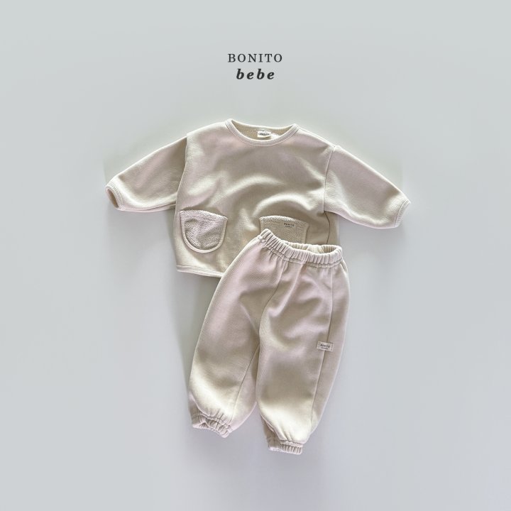 Bonito - Korean Baby Fashion - #babyboutiqueclothing - Bebe Two Pocket Set - 4