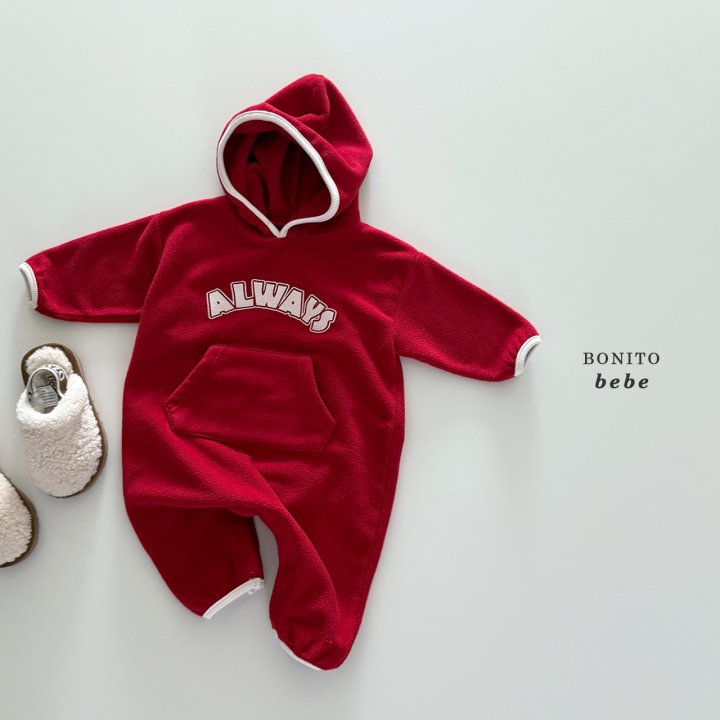 Bonito - Korean Baby Fashion - #babyfashion - Bebe Always Hood Suit - 5