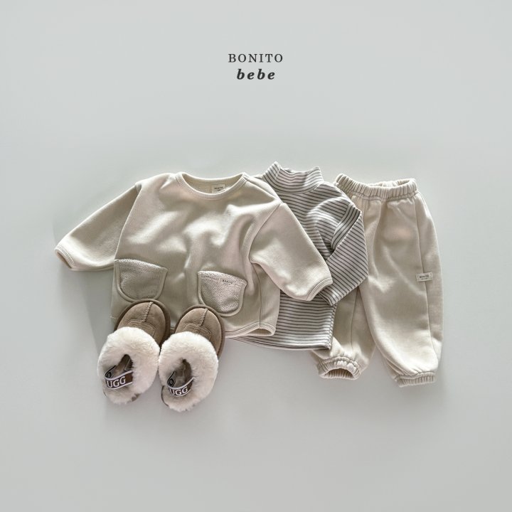 Bonito - Korean Baby Fashion - #babyfashion - Bebe Two Pocket Set - 5