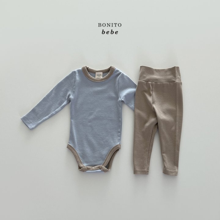 Bonito - Korean Baby Fashion - #babyfashion - Bebe Winter Easywear Suit Set - 8