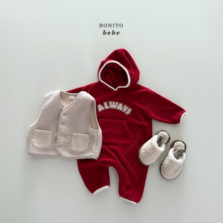 Bonito - Korean Baby Fashion - #babyfever - Bebe Always Hood Suit - 6