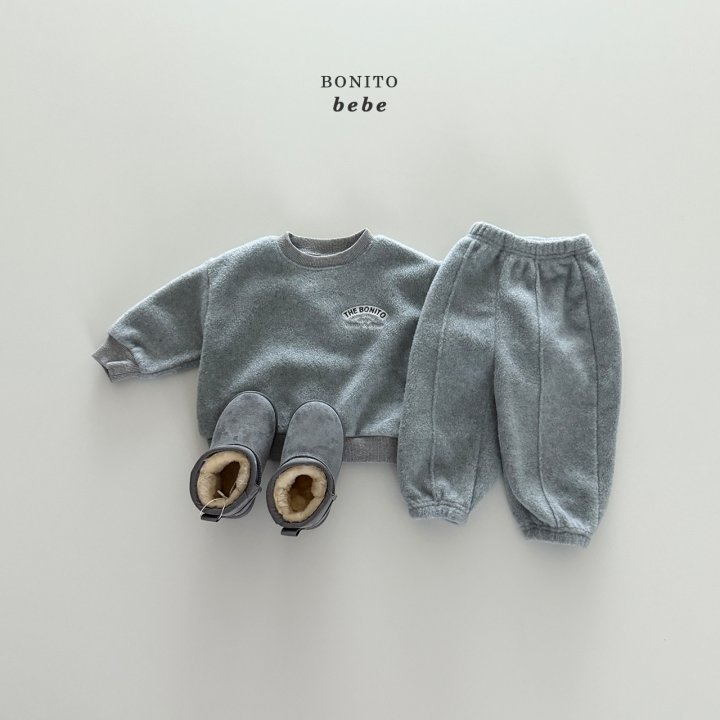 Bonito - Korean Baby Fashion - #babyfever - Bebe Baby Fleece Set - 8