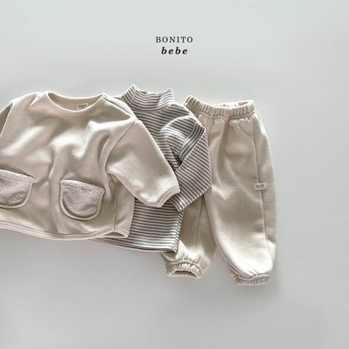 Bonito - Korean Baby Fashion - #babyfever - Bebe Two Pocket Set - 6