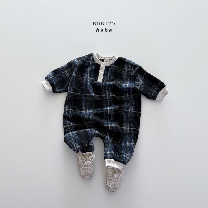 Bonito - Korean Baby Fashion - #babygirlfashion - Bebe Series Button Up Suit - 8