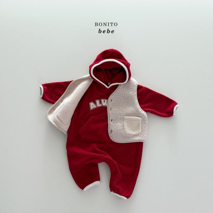 Bonito - Korean Baby Fashion - #babygirlfashion - Bebe Always Hood Suit - 7