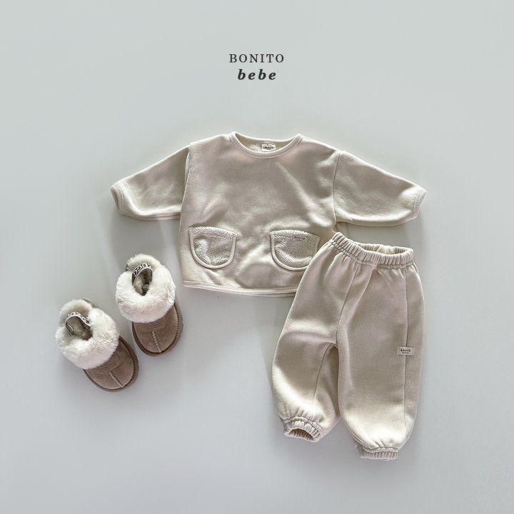 Bonito - Korean Baby Fashion - #babygirlfashion - Bebe Two Pocket Set - 7