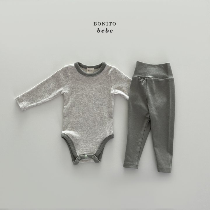 Bonito - Korean Baby Fashion - #babygirlfashion - Bebe Winter Easywear Suit Set - 10