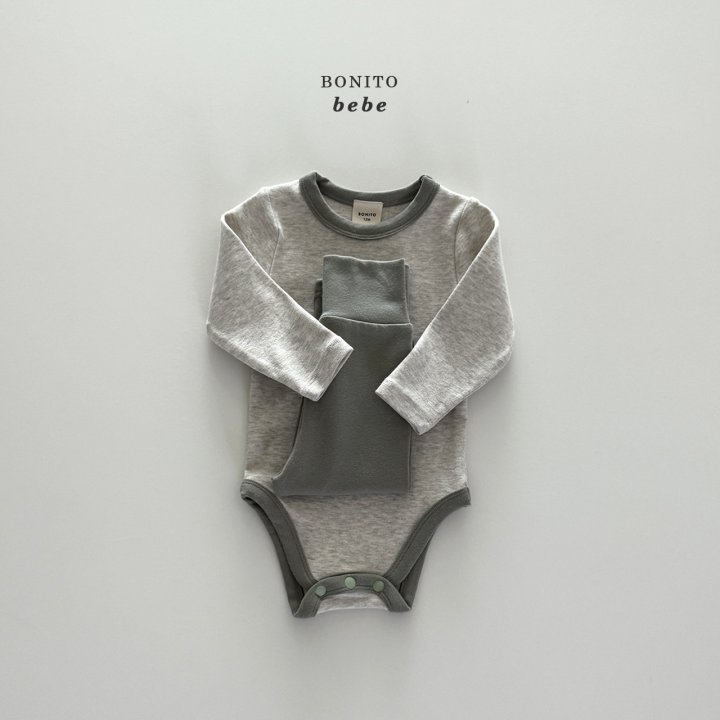 Bonito - Korean Baby Fashion - #babylifestyle - Bebe Winter Easywear Suit Set - 11