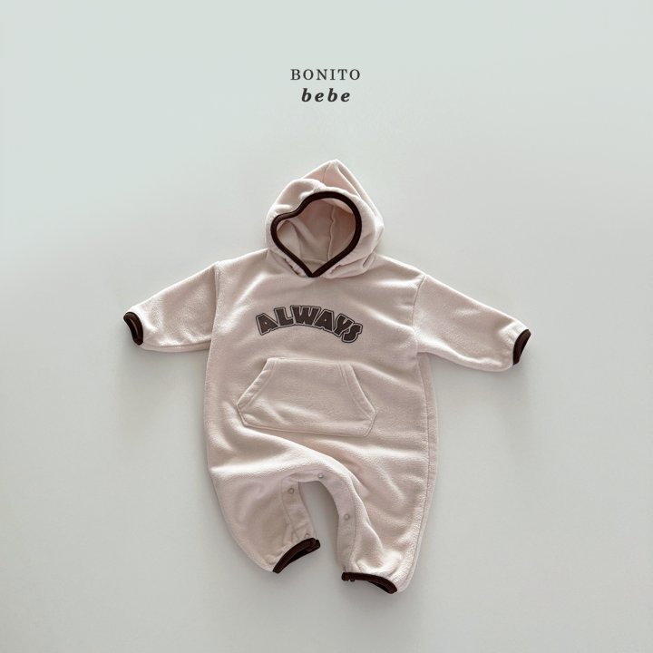 Bonito - Korean Baby Fashion - #babyoninstagram - Bebe Always Hood Suit - 9
