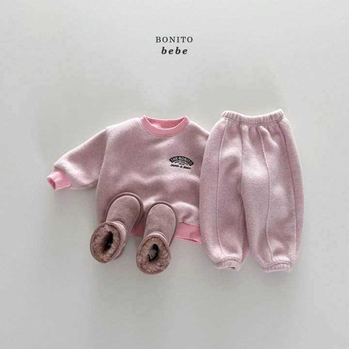 Bonito - Korean Baby Fashion - #babyoninstagram - Bebe Baby Fleece Set - 11