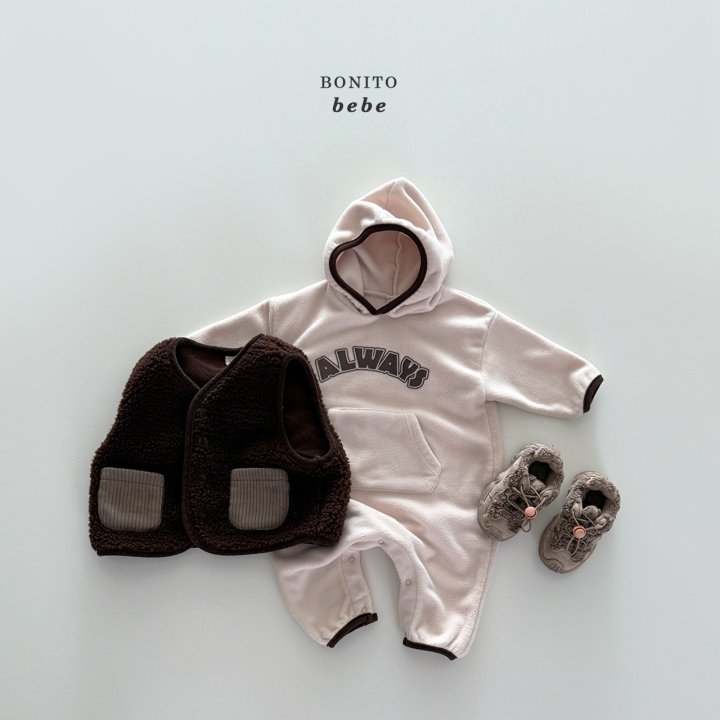 Bonito - Korean Baby Fashion - #babyootd - Bebe Always Hood Suit - 10