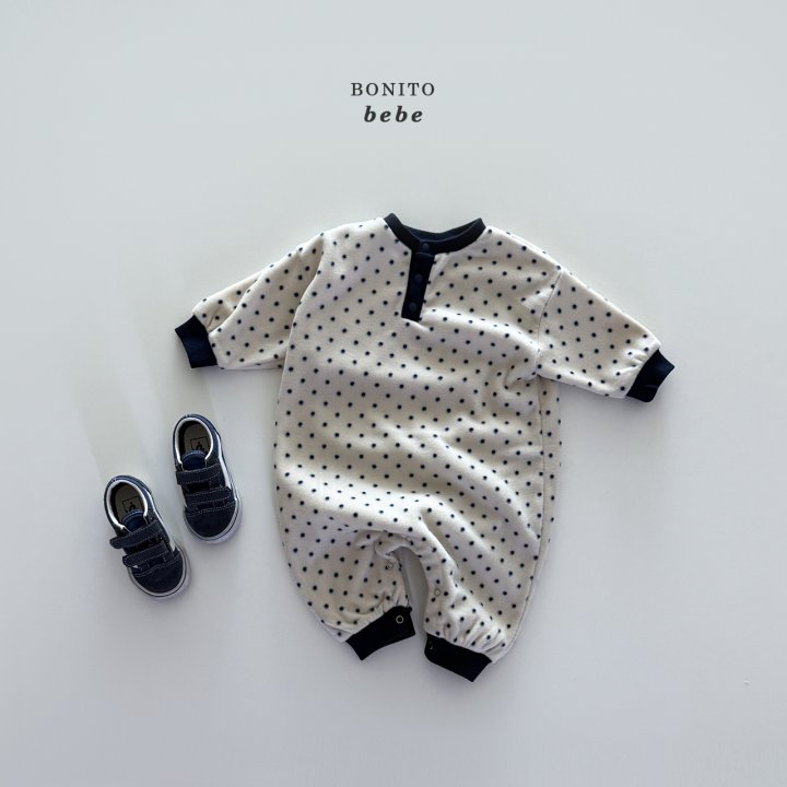 Bonito - Korean Baby Fashion - #babyoutfit - Bebe Series Button Up Suit - 12
