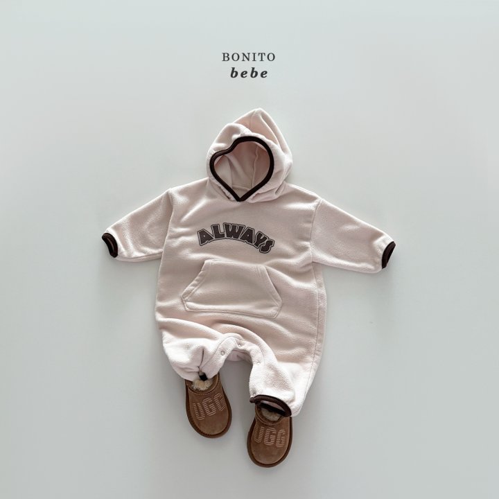 Bonito - Korean Baby Fashion - #babyoutfit - Bebe Always Hood Suit - 11