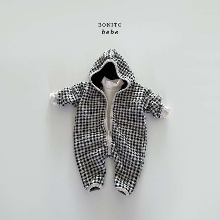 Bonito - Korean Baby Fashion - #babyoutfit - Bebe Mock Neck Tee Set - 6