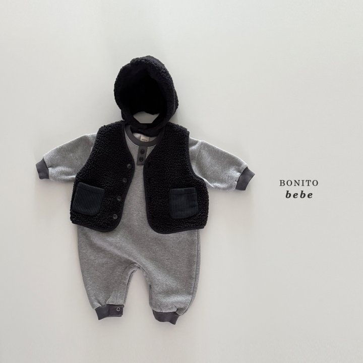 Bonito - Korean Baby Fashion - #babyoutfit - Bebe Fleece Bonnet - 10