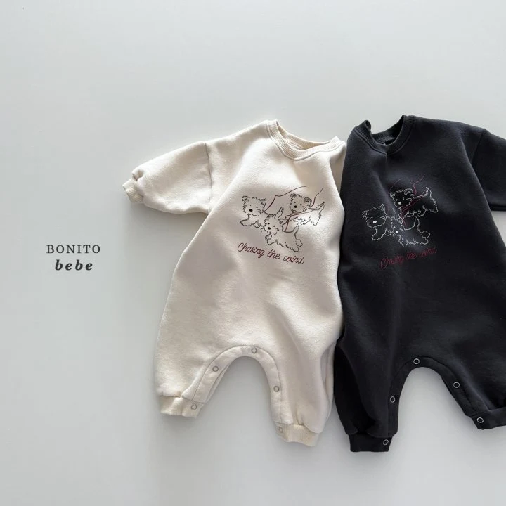 Bonito - Korean Baby Fashion - #babywear - Bebe Dog Suit - 2