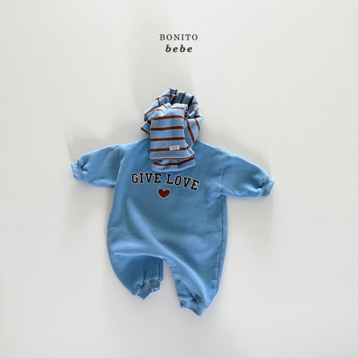 Bonito - Korean Baby Fashion - #babywear - Bebe Give Love Suit - 5
