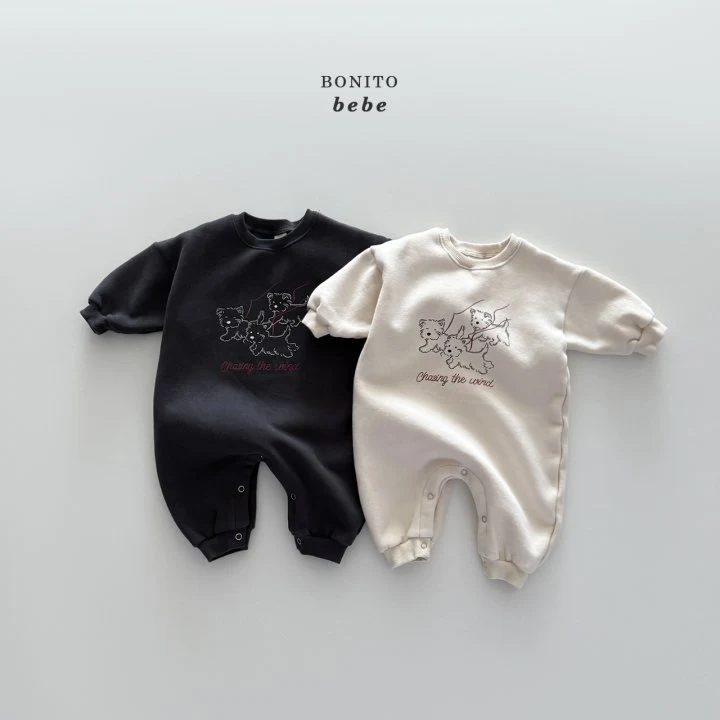Bonito - Korean Baby Fashion - #onlinebabyboutique - Bebe Dog Suit - 3