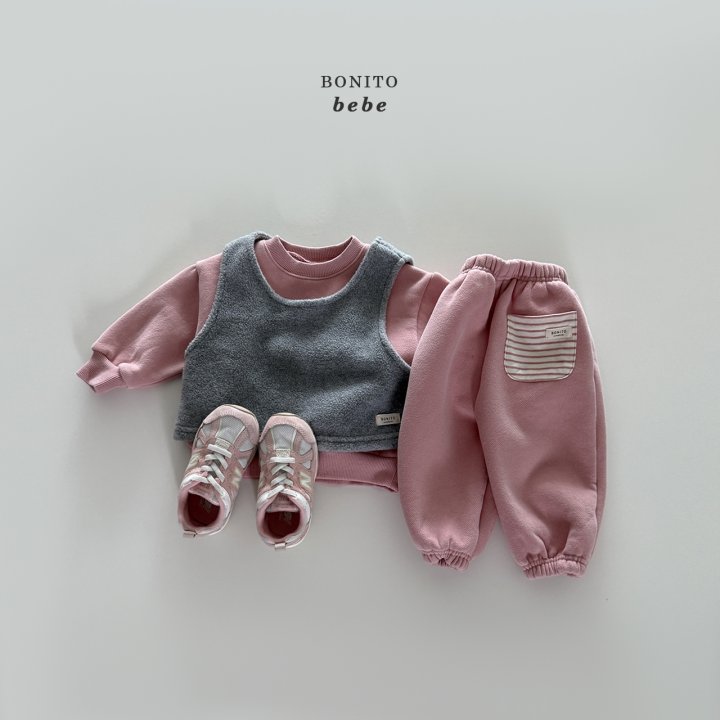 Bonito - Korean Baby Fashion - #onlinebabyboutique - Bebe Love Night Sweatshirt - 9
