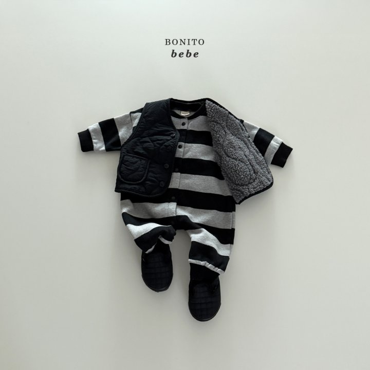 Bonito - Korean Baby Fashion - #onlinebabyshop - Bebe Quilted Vest - 9