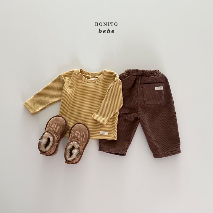 Bonito - Korean Baby Fashion - #onlinebabyshop - Bebe Baby Corduroy Pants - 6